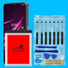 Superior Quality Deep Stretch 5100mAh TM001 Battery + Repair Tool for Celero 5G+