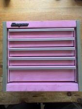 Mini Tool Box Set Snap-on Micro Roll Cab Bottom Chest Pink 5 Drawers Promotional