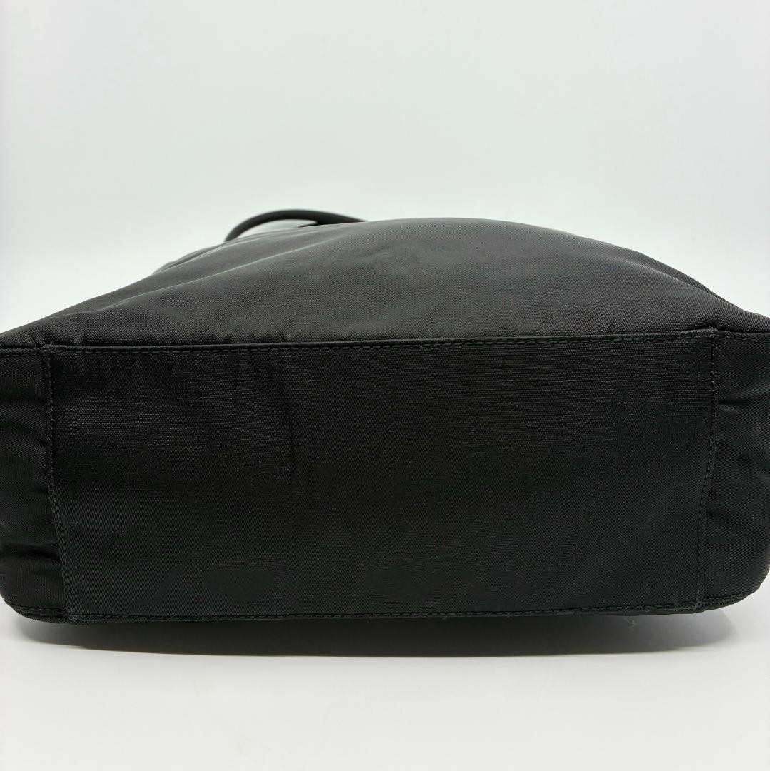 PRADA Nylon Tote Bag Black Authentic Logo Handbag Women's Fashion thumbnail 6