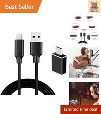 6.6ft USB Type C to A Cable with Adapter for Focusrite Audio Interfaces