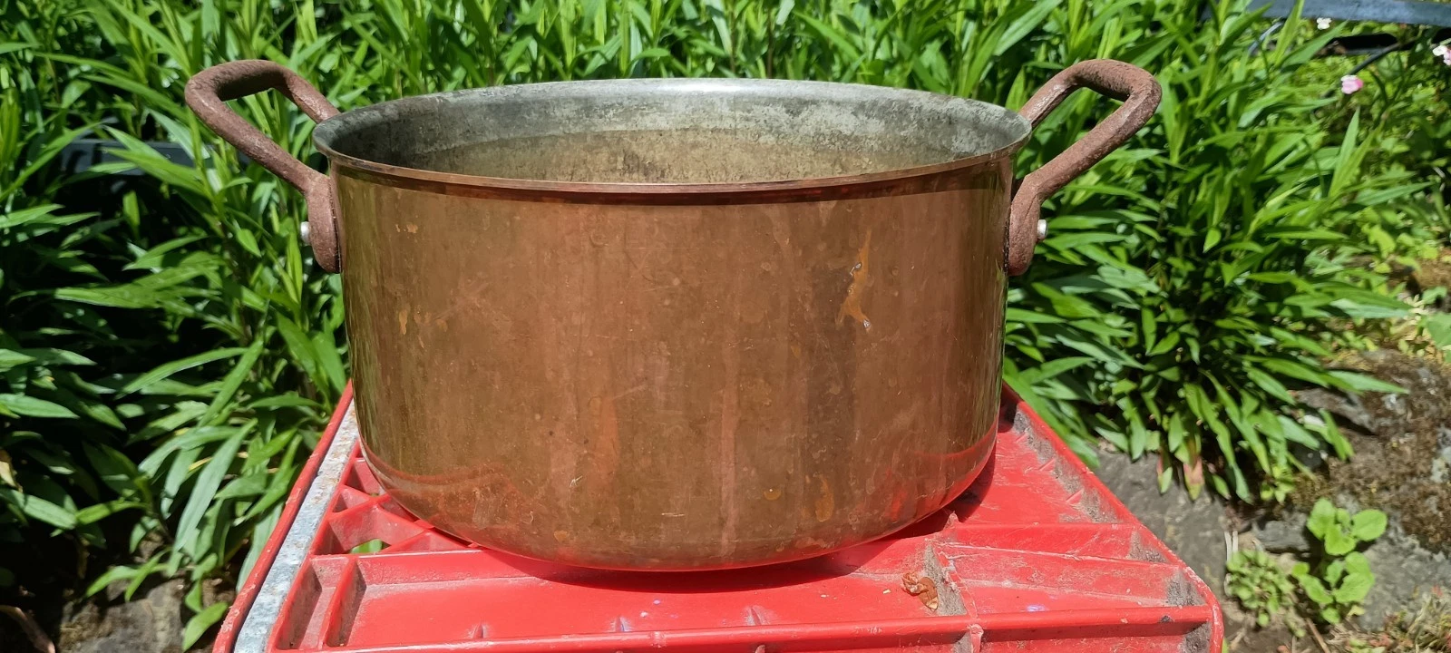 Vintage Copper Pot France