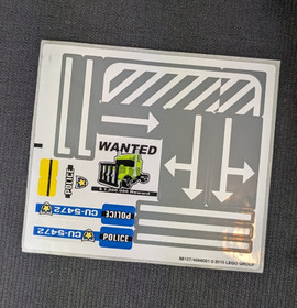 Lego RACERS Chopper Jump With Fold Out Track - Set # 8196 complete