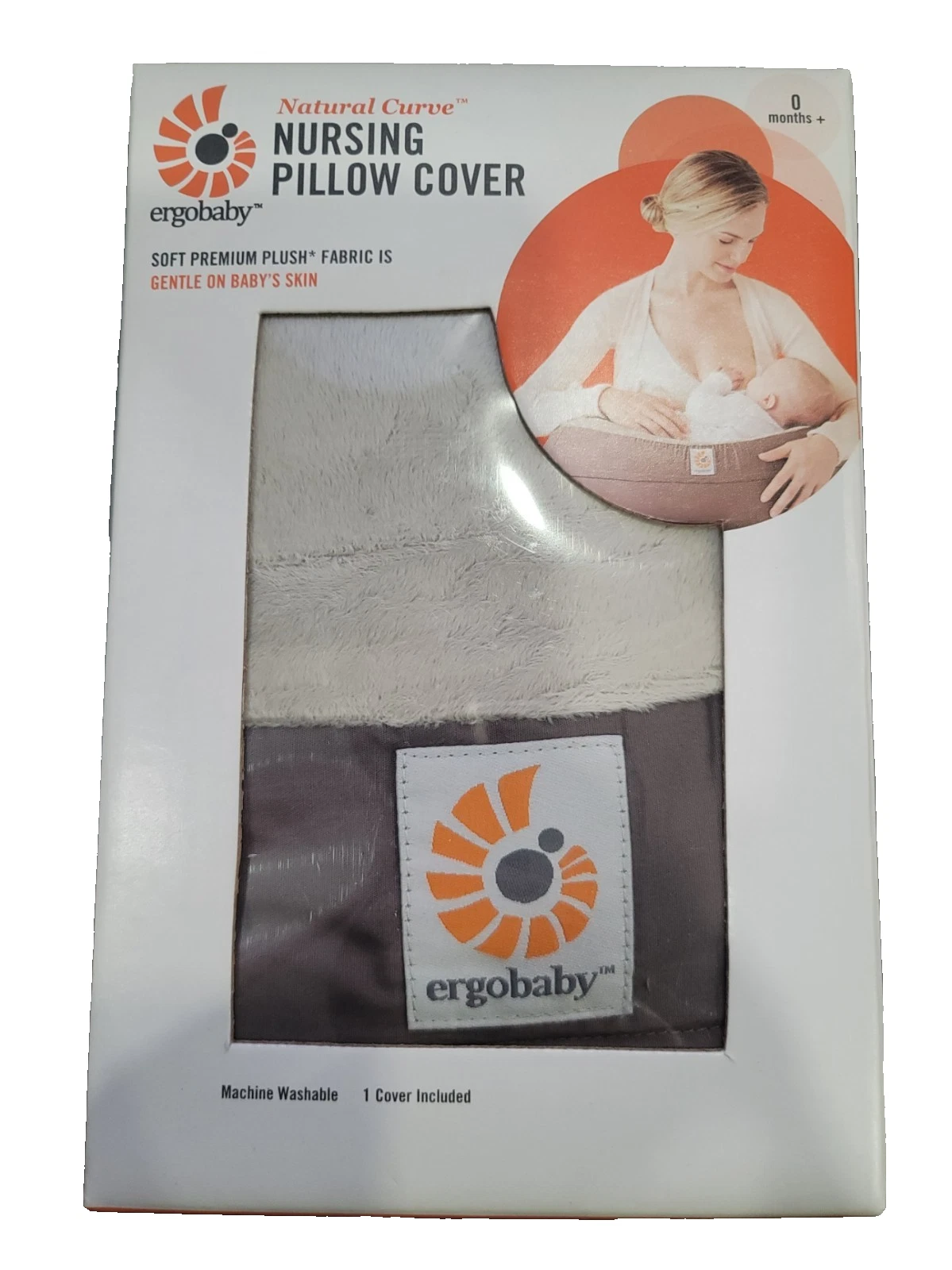 Ergobaby Natural Curve Nursing Pillow COVER ONLY Brown
Opens in a new window or tab