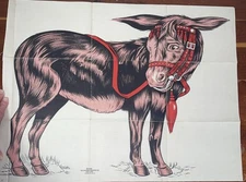 1916 Selchow & Righter Our Donkey Party Game