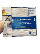 Better Bedder Bed Headband Sheet Holder Queen Size