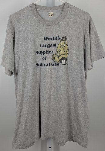 Vintage 80s Humor Funny Comic Art T Shirt Screen Stars 5050 Singlestitch Usa Xl