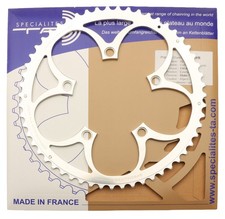 Specialites TA Zypher Outer Chainring 55T 110 BCD 10/9s 5 Bolt Polished NOS NEW