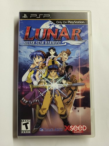 Lunar: Silver Star Harmony (Sony PSP, 2010) 100% Complete CIB - Tested
