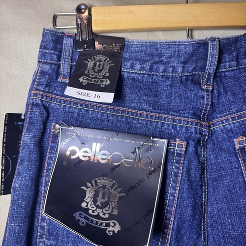 Pelle Pelle Jeans Baggy Boys Size 16 Skull Theme Wide Leg Baggy Fit Y2K Vintage - Picture 8 of 11