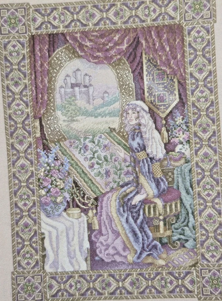 Teresa Wentzler's Lady Of Shalott Cross Stitch Pattern 3097 - Image 2 of 4