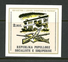 J449  Albania 1978    League of Prizren   imperf sheet   MNH  