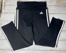 Women Leggings Adidas High-Rise 3-Stripes 3/4 AeroReady Tights Leggings XS