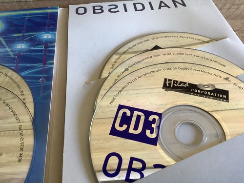 OBSIDIAN - VINTAGE PC SOFTWARE WINDOWS CD ROM - HILAD CORP PTY LTD - Picture 6 of 10