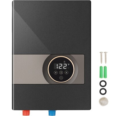 #ad #ad 8KW Instant Hot Tankless Water Heater Electric Boiler for Shower Bathroom $137.89