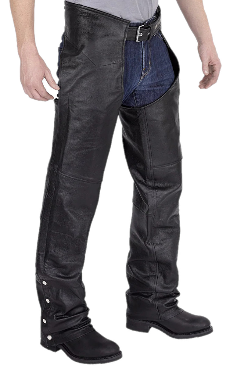 leather motorcycle chaps for men