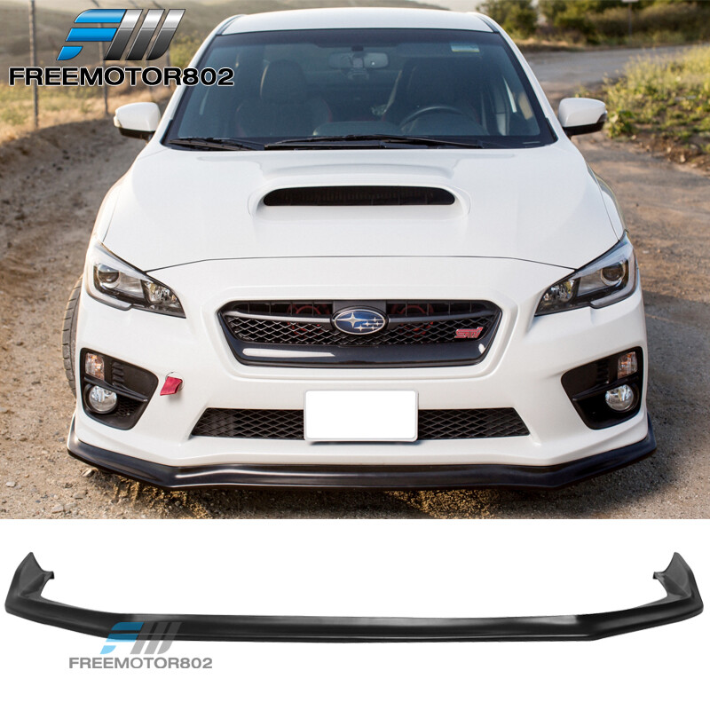 Fits 15-21 Subaru WRX STI CS Style Front Bumper Lip Splitter PP | eBay
