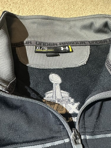 Under Armour SUPER BOWL XLVII (47) New Orleans 02.03.13 Football Jacket XL / TG - Picture 2 of 6