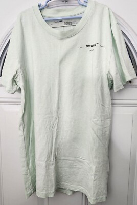 Off White MAIN LABEL Seasonal RARE Shirt 2013 Virgil Abloh Size XS