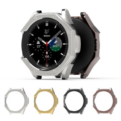 Case+glass Samsung Galaxy Watch4/6 Classic42/46mm 43/47mm Cover protective shell