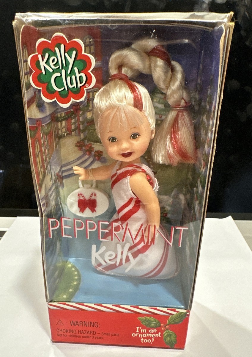 Holiday Barbie 2001 Barbie Peppermint Kelly Christmas Doll