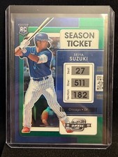 Seiya Suzuki 2022 Chronicles Contenders Optic Green (RC) #19/75 - Cubs