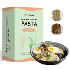 Rice Noodle Miso Sauce Included Organic Brown Rice Pasta Gluten-Free Whole Grain