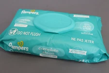 Pampers Baby Wipes Complete Clean Fragance Free 1X Pop-Top 72 Count