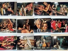 1969 DE SADE Movie Portrait Set of 12: Sexploitation, Kier Dullea, Lili Palmer
