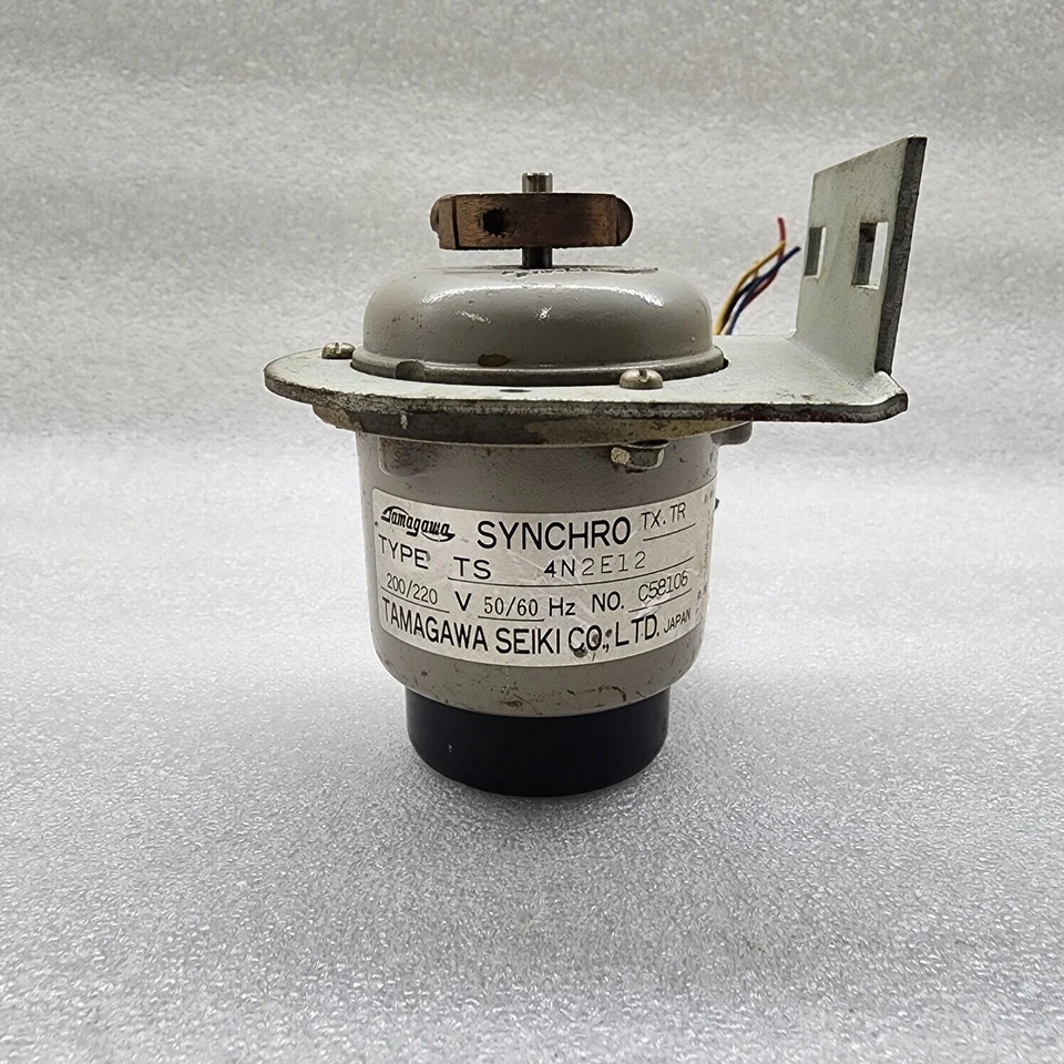TAMAGAWA SEIKI TS 4N2E12 SYNCHRONMOTOR 200/220V - Bild 3 von 4