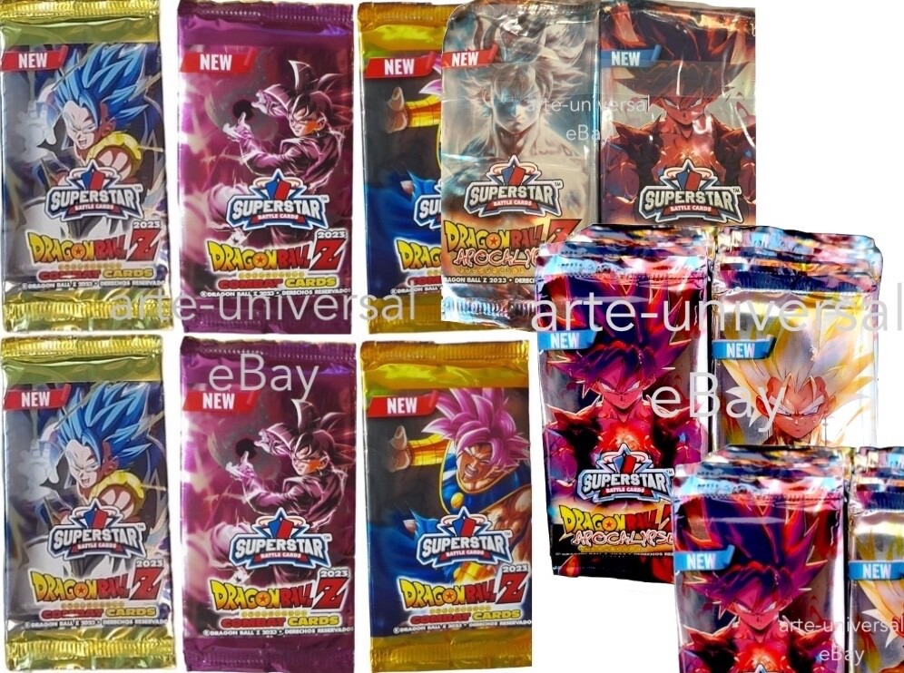 40 PACKS LOT DRAGON BALL Z COMBAT & APOCALYPSE SUPERSTAR 40 PACKS LOT DRAGON BALL Z COMBAT & APOCALYPSE SUPERSTAR