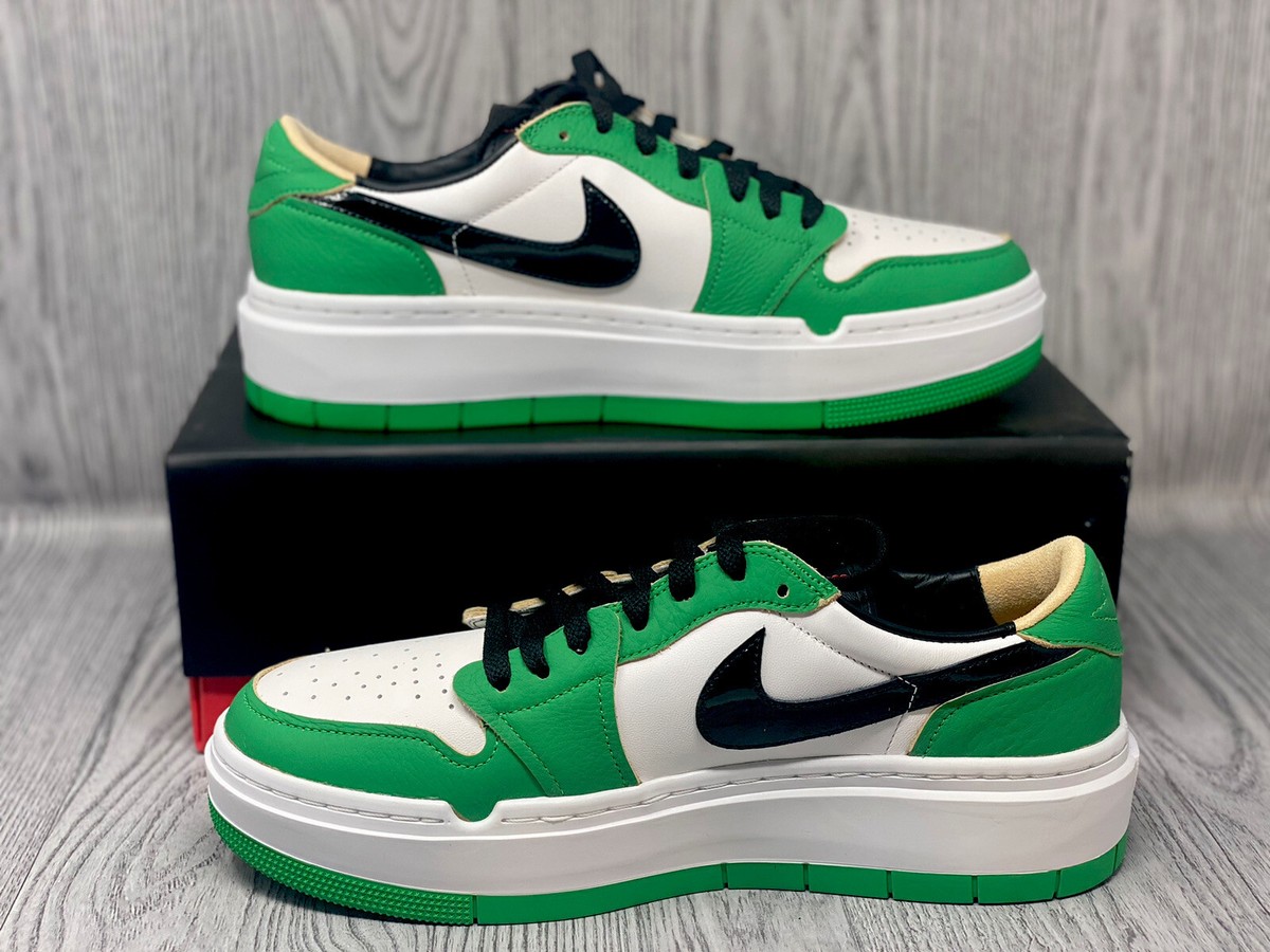 Nike Air Jordan 1 Elevate Low SE Lucky Green White Black