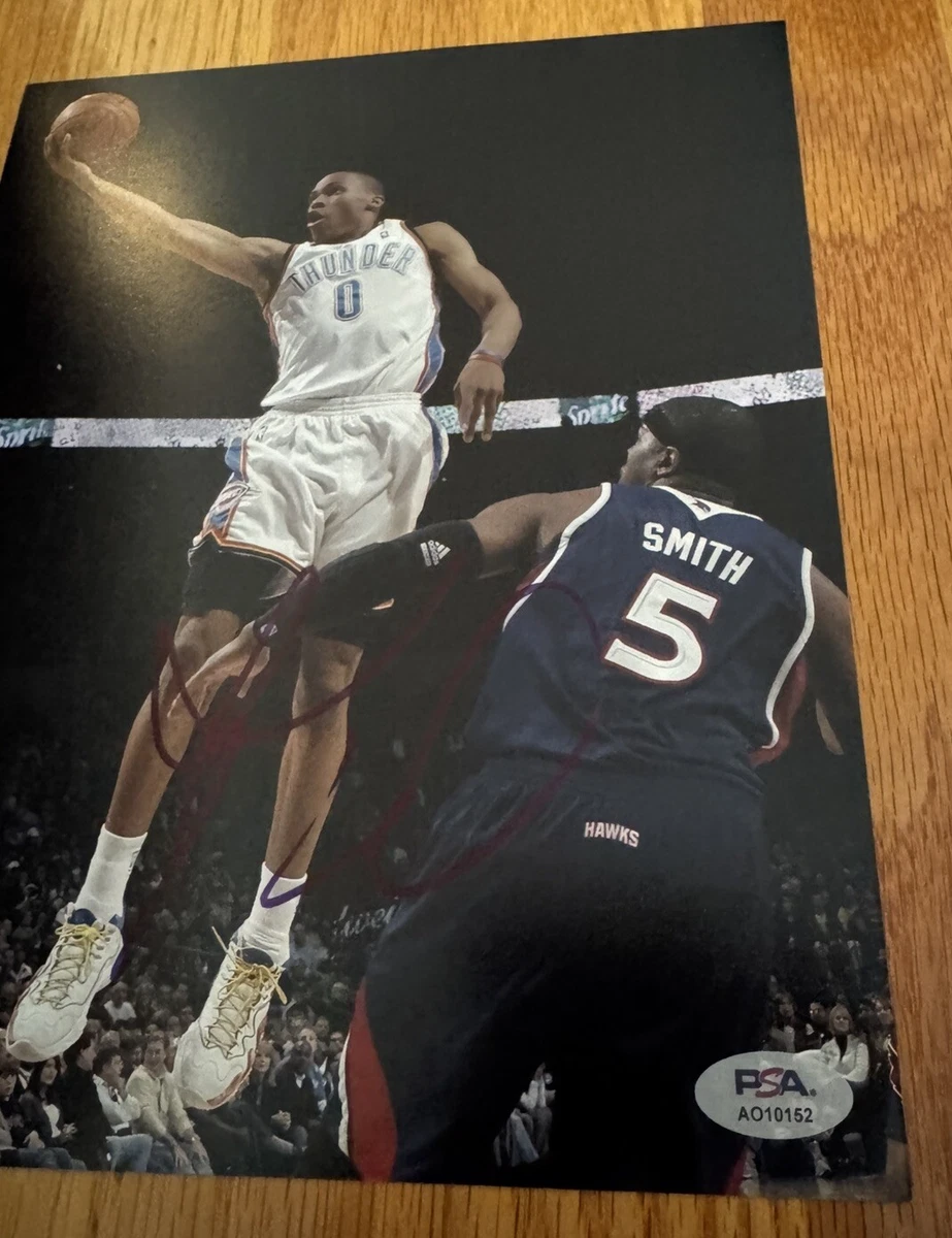 Russell Westbrook NBA 原始亲笔签名的项目| eBay