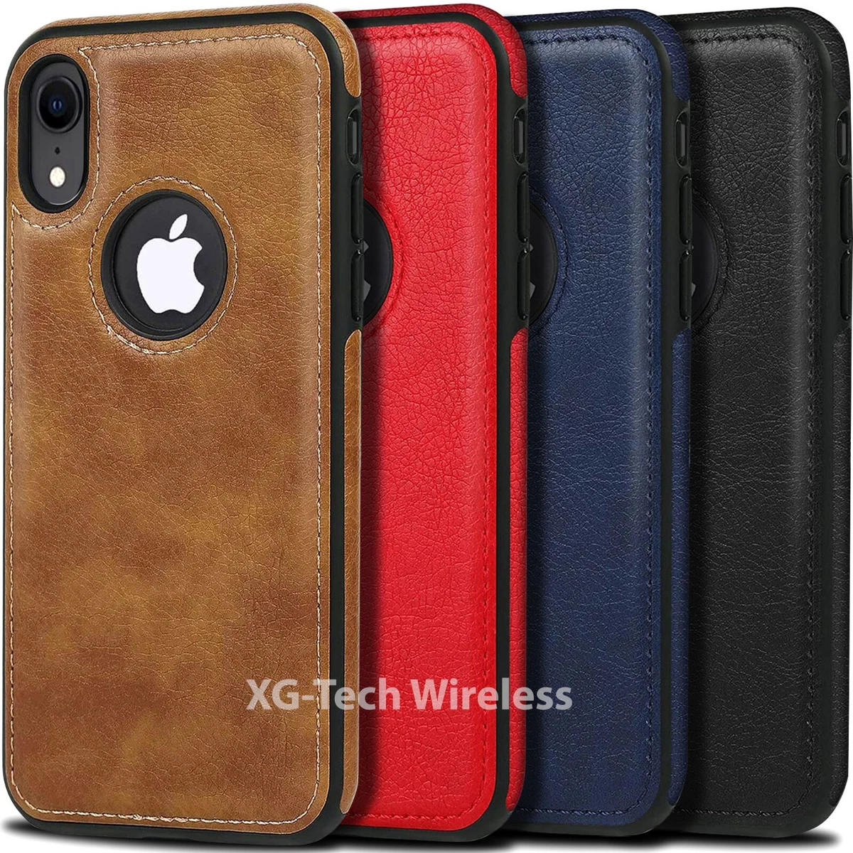 Custodia TIANCI Per IPhone XR: Portafoglio Magnetico Invisibile In Pelle PU E TPU (Nero)