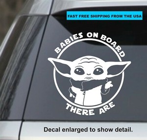 baby on board sticker star wars