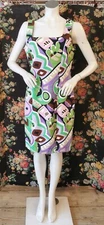 1990's Christan Lacroix prêt-a-porter printed shift dress
