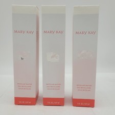 Mary Kay Micellar Water Makeup Remover 5oz Lot Of 3 NEW NIB