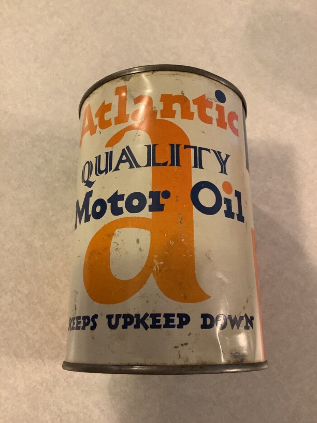 Vintage Full Metal oil can