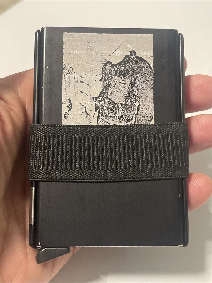 Secrid Cardslide slide + MoneyBand Cardholder Wallet Protective Case Black - Image 3 of 4