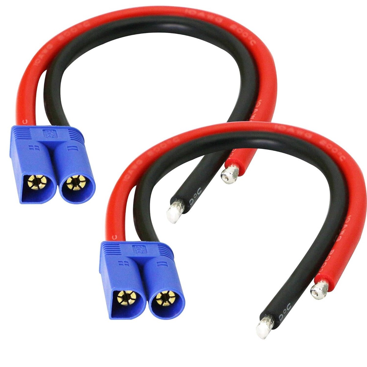 OliYin conector de batería Lipo serie EC5, 2 macho, 1 hembra, conexión