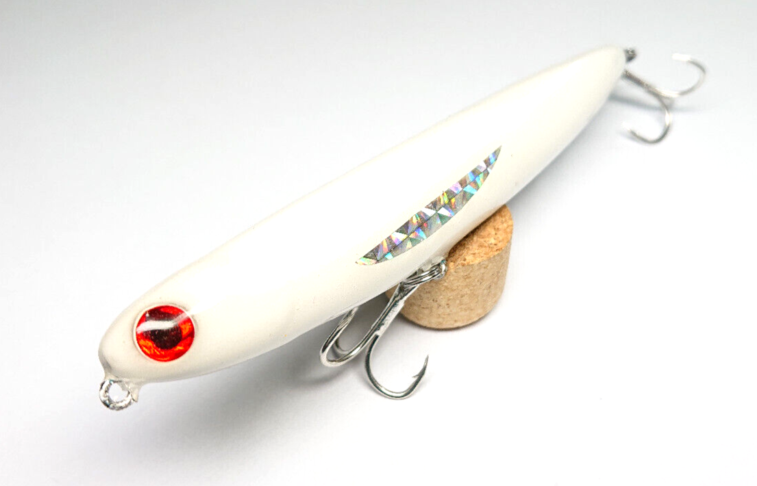Bass Wave Skimmer Lure 110mm 16g surface walking Bone Sardine long cast