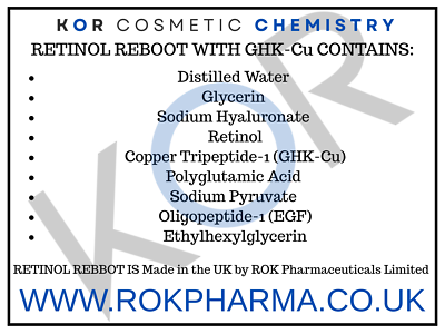 Retinol REBOOT + GHK-Cu Night Cream - 35ml Glass Jar - Instant Face Lift!  VALUE! | eBay UK