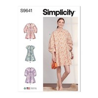 Simplicity 9641 Damen Kleider Schnittmuster GrößEn 4-12 14-22 (Plus) • Average