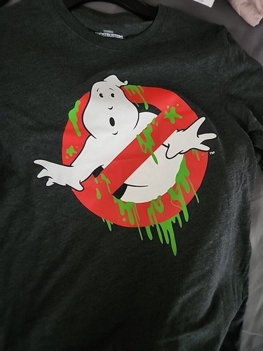 Ghostbusters Kids T Shirt No Ghost Symbol Icon Poster Cartoon New* - Picture 2 of 2