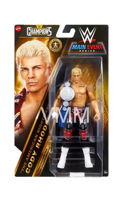 Cody Rhodes WWE Main Event Champions 4  6  Wrestling Action Figure New Mattel