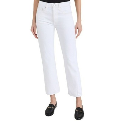 Edwin Jeans Kali Ankle Straight Leg Jean in Eggshell White Size 32 / 14 NWT