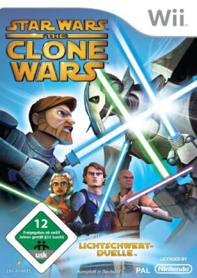 Nintendo Wii - Star Wars: The Clone Wars - Lichtschwert-Duelle mit OVP