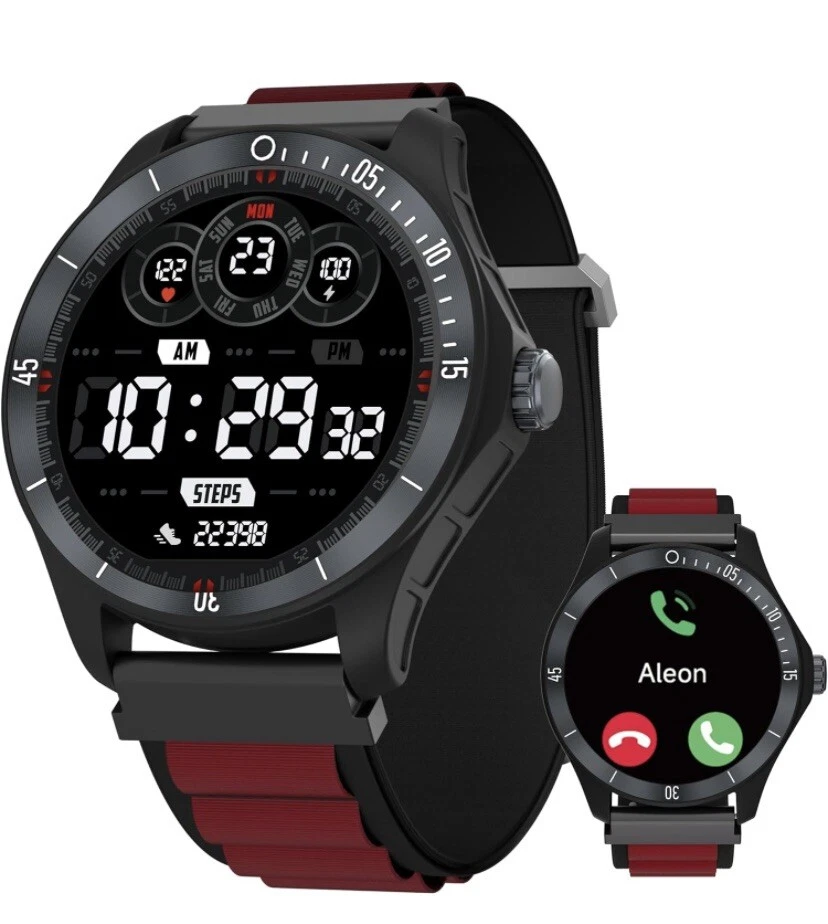 Smart Watch for Men Alexa Built-in, 44mm Fitness Tracker with Answer/Make Calls,