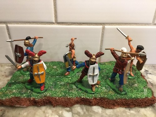 Toy Soldiers 6 Plastic 54mm Ancient World Barbarians
