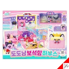WishCat QUEENYMEOW Jewel Box House Play Set Wish Cat Korean Toy 2025