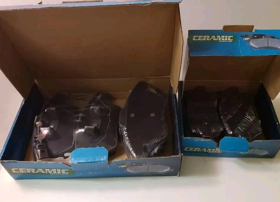 Kit pastillas freno cerámicas delanteras y traseras para Audi A3 Quattro Volkswagen Jetta 2006  Foto 2 de 4